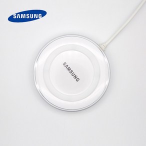 Samsung-5V2A Wieless Chage AdapteQI Fast Chaging Pad fo Galaxy Note 2010Ulta S10S9S8 PlusIpho, [05] White Chage, 1개