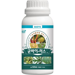 굳바이러스 500ml 고추 탄저병 비료 작물 피해 예방 약 뿌리활착 영양제 속썩음병, 1세트