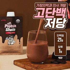 얌비티 얌프로틴 한끼 식사대용 단백질 쉐이크 초코맛, 7개, 32g