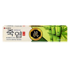 엘지생활건강 죽염 오리지널 진 치약 160g 10개입, 10개