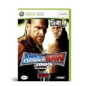 XBOX360 스맥다운 대 로우 2009/정식발매/중고