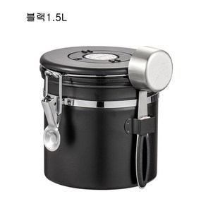 304Stainless steel 원두커피통 스푼부여 음식 보관함 저장함 밀봉통