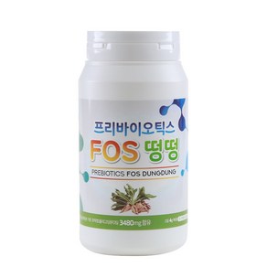 유정룡효소과학 프리바이오틱스 FOS 떵떵 유산균, 240g, 1개