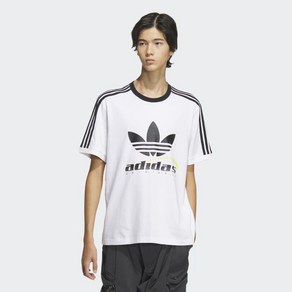 [아디다스 adidas] IW6310 트레포일 로고 플레이 풋볼 그래픽 반팔 티 TFL LOGO TEE M