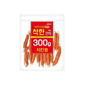 개육포 애완 간식 져키 치킨껌300g 강아지 쫀드기/강아지간식/강아지간식대용량/소고기육포/애견대용량간식, 개육포 애완 간식 져키 치킨껌300g 강아지 쫀드기/강, 300g, 1개