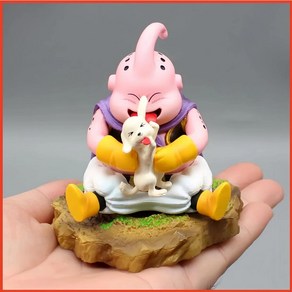 드래곤볼 마인부우 애니메이션 피규어 버전 조각상 모델 모형 소장, A.with box, 1개, 1.8cm Majin Buu