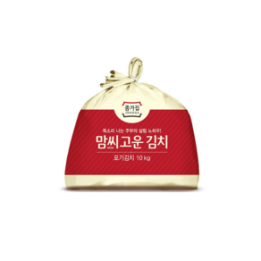 대상 종가집 맘씨고운 포기 10kg, 1개