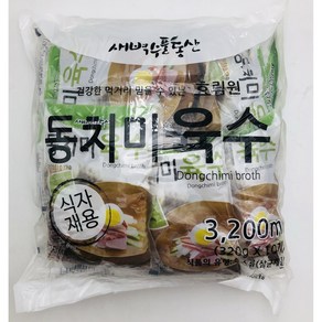 효림원 동치미육수 3.2kg, 3개