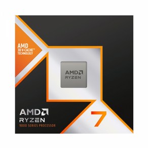 AMD [AMD] 라이젠7 그래니트 릿지 9800X3D (8코어 / 16스레드 / 4.7GHz / 쿨러미포함 / 대리점정품)