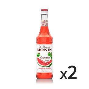 (카페시럽) 모닌 수박 시럽 700ml, 2개