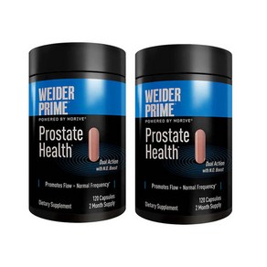 웨이더 프라임 전립선 건강 120캡슐 2팩 Weide Pime Postate Health 120 Capsules, 120정, 2개