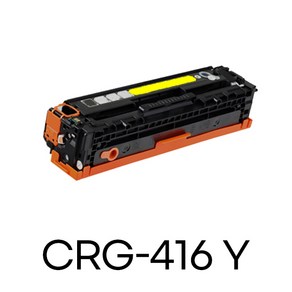 캐논 재생토너 CRG-416 MF8084CW MF8050Cn MF8030Cn MF8030Cdw MF8080Cw MF8040Cn MF8040CW MF8053CN CRG416토너, CRG-416 Y 노랑/재생, 1개