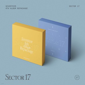 [2종 세트] 세븐틴 -SEVENTEEN 4th Album Repackage 'SECTOR 17' (NEW HEIGHTS Ve.+ NEW BEGINNING Ve.)