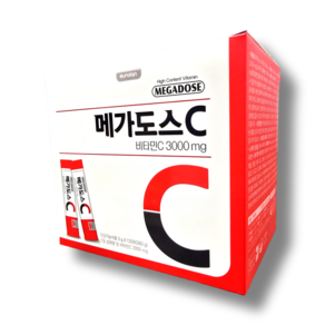 고려은단 메가도스C 비타민C 3000mg 120포 1개, 120개