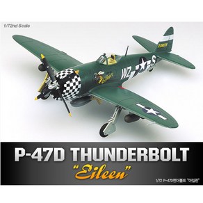 1/72 P-47D 썬더볼트 (THUNDERBOLT EILEEN), ACFA201, 1개