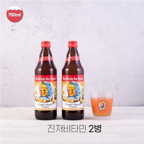 [로트벡쉔] 진저비타민 (750ml 2병), 750ml, 2개