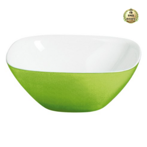 구찌니 빈티지 투톤 샐러드볼 XL 30cm 4000cc, GREEN, 1개