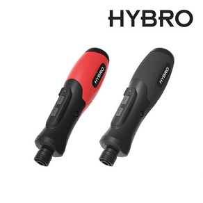 하이브로 H200Q 전동 드라이버 USB 충전 레드 블랙