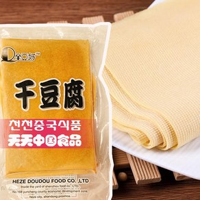 [천천중국식품] 중국직수입 동북식 냉동 건두부 300G 중국수입