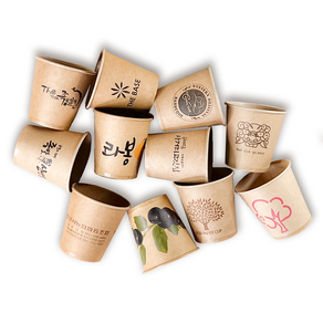 분홍나무 주문제작종이컵 1000개 종이컵인쇄, 1세트, 1000개입