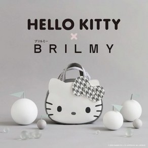 HELLO KITTY × BRILMY 헬로 키티 콜라보 화장품 파우치 코스메틱 파우치 BOOK