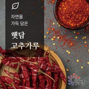 햇담 고추가루 보통매운맛 1kg, 1개