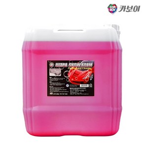 카보이 스노우폼/카샴푸 (1L/4.2L) 거품세차 기타자동차세정제, 20L, 1개