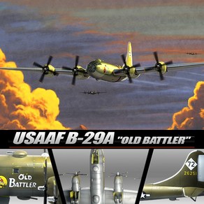 아카데미과학 USAAF B-29A Old battler