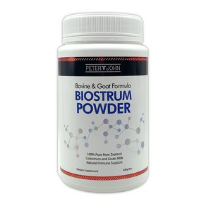 뉴질랜드 피터앤존 바이오스트럼 파우더 400g 분말 가루 1통 Newzealand Pete&John Biostum, 1개