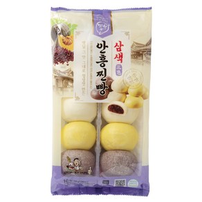 밀원본가 안흥찐빵 삼색트레이 500g (50g x 10개입) HACCP, 1개