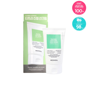 메디힐 티트리 수딩 선크림 SPF50+ PA++++, 1개, 50ml