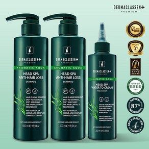 [본사] 더마클라센 헤드스파 샴푸 2개+트리트먼트 / 탈모샴푸, 2개, 250ml