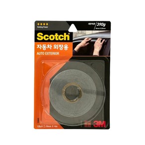 3M 강력 양면테이프 차량용 범퍼 스포일러 자동차 외장용 8mm, ll개별제품ll, 1개