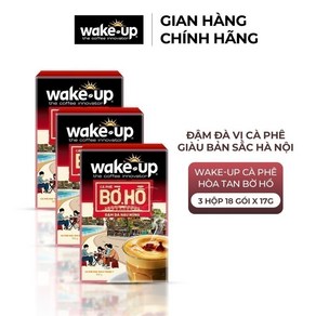 WAKE UP saigon 웨이크업 사이공 믹스커피 ca phe wake up Bo Ho ( New date )