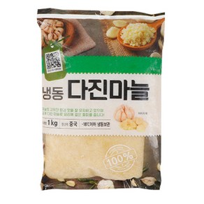 농우 냉동 다진마늘 1kg x 3개 중국산