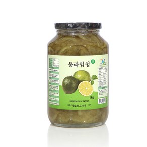 (고흥식품) 화학 첨가물이 없는 100% 통 라임차, 1개, 1kg, 1개, 1개입