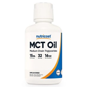 뉴트리코스트 MCT 오일 무향 16oz 473ml, 1개