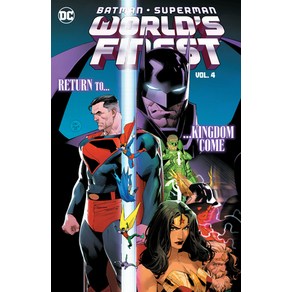 (영문도서) Batman/Supeman: Wold's Finest Vol. 4: Retun to Kingdom Come Hadcove, DC Comics, English, 9781779527486