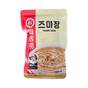 하이디라오 즈마장 120g x 5개/중국 마라 훠궈 땅콩소스, 5개