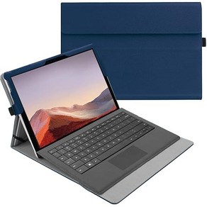 Fintie Microsoft Surface Pro 7 Plus/Pro 6/Pro 5 전용 슬림 스탠드 커버 네이비