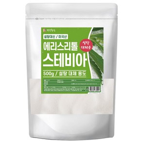 건강중심 에리스리톨 위드 스테비아 설탕 500g, 2개