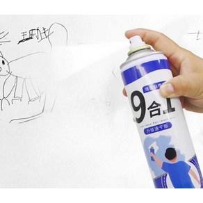 벽수리 탄성코트 스프레이 라텍스 벽 결로방지 페인트, 800ml 1병+도구, 1개