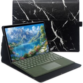 2569686 xisiciao 보호 케이스 For Microsoft Surface Pro 9/10/11th TPU 소프트 쉘 포함 키보드 커버 서피스 프로 9와 호환됨 얇고 가