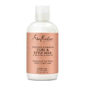 Shea Moisture 코코넛 & 히비스커스 컬 & 스타일 밀크