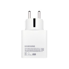 삼성 정품 갤럭시북 접지형 어댑터 충전기 EP-TA865 R01 GH44-03195A PD USB-C 65W, 1개