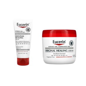 Eucerin 오리지널 힐링 극건성 민감 피부용 크림 무향