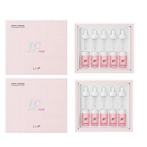 리즈케이 퍼스트C 핑크 세럼 광채 비타민씨 앰플 X 2세트, 10개, 10ml