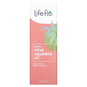 라이프 플로 Life flo 퓨어 올리브 스쿠알란 오일 59ML 2FL oz), 1개