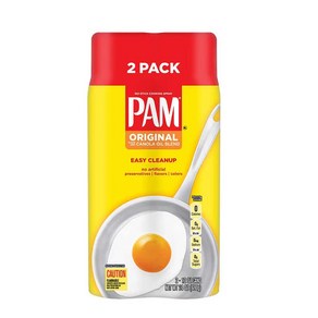 PAM 팸 오리지널 쿠킹 오일 스프레이 2팩 세트, 2개