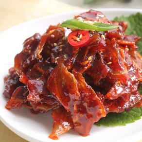 [홈메이드식 안심반찬] 양념 사각쥐포 150g, 1개